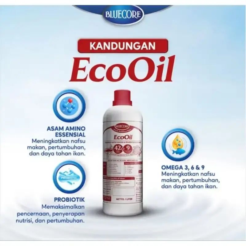 Shell Bluecore Oil Jual Bluecore Eco Oil – Vitamin & Suplemen Pakan Ikan Lele Nila Gurame ...