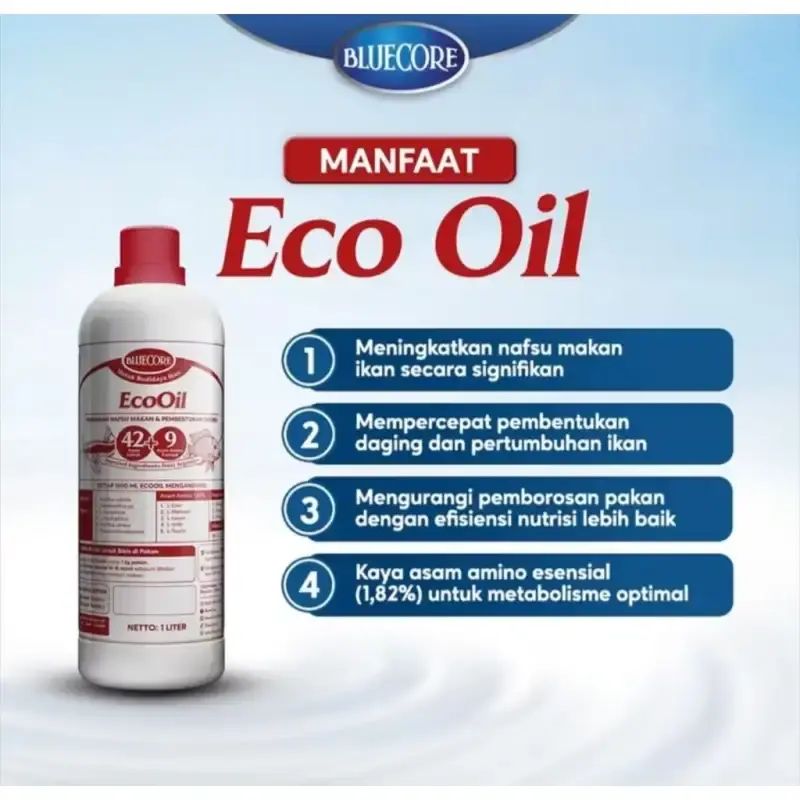 Shell Bluecore Oil Jual Bluecore Eco Oil – Vitamin & Suplemen Pakan Ikan Lele Nila Gurame ...