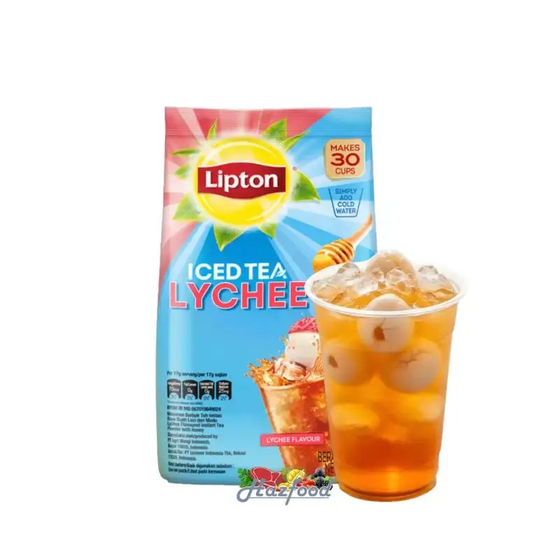 Jual Lipton Iced Tea Lychee Instant Powder - 510 Gram Di Seller Hazfood ...