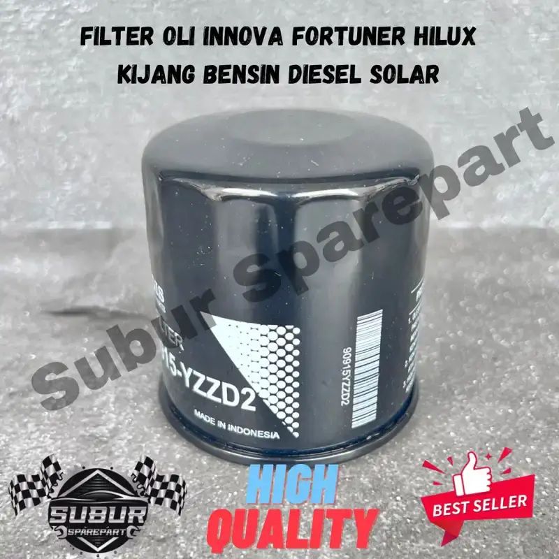 Jual Filter Oli Innova Fortuner Hilux Kijang Bensin Diesel Solar Di ...