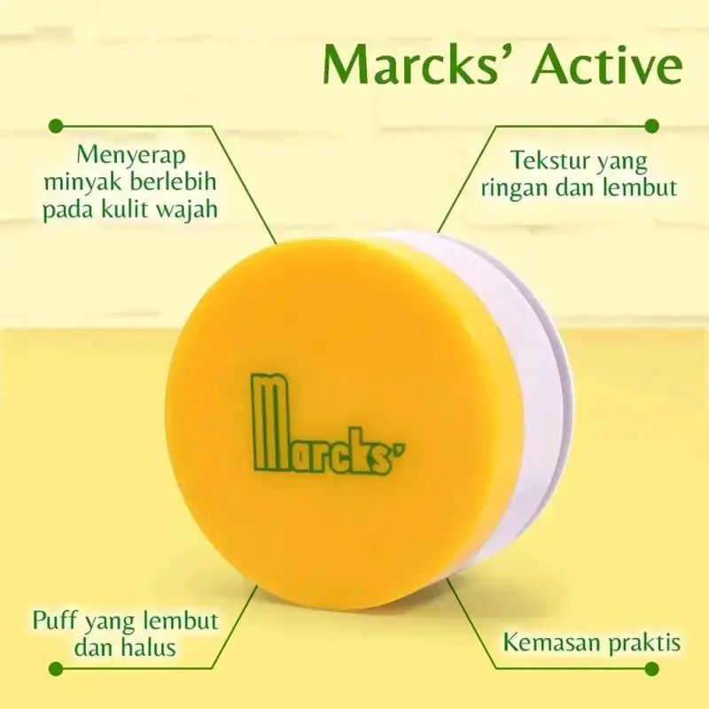 Marcks Invisible Jual Marcks Active Beauty Powder Invisible 20gr Bedak Tabur Loose ...