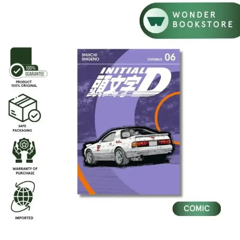 Jual Kodansha Publishing - Comic Initial D Omnibus 6 By Shuichi Shigeno ...