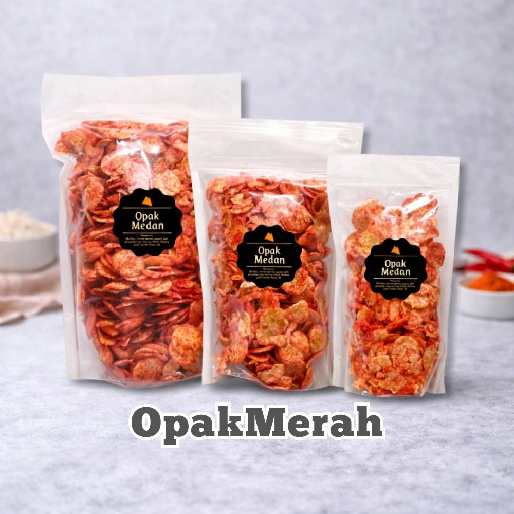 Jual [delish Snacks] Opak Medan Merah / Snack Cemilan Camilan Jajanan ...