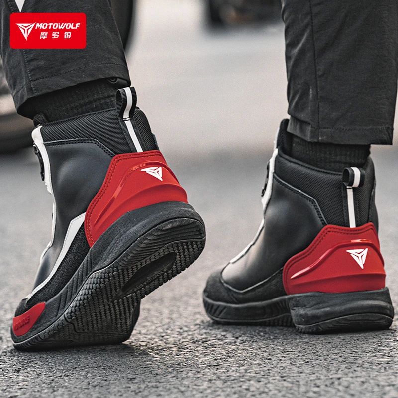 Jual Sepatu Motowolf Sh1 Waterproof Riding Boots Shoes - Black 42 Di ...