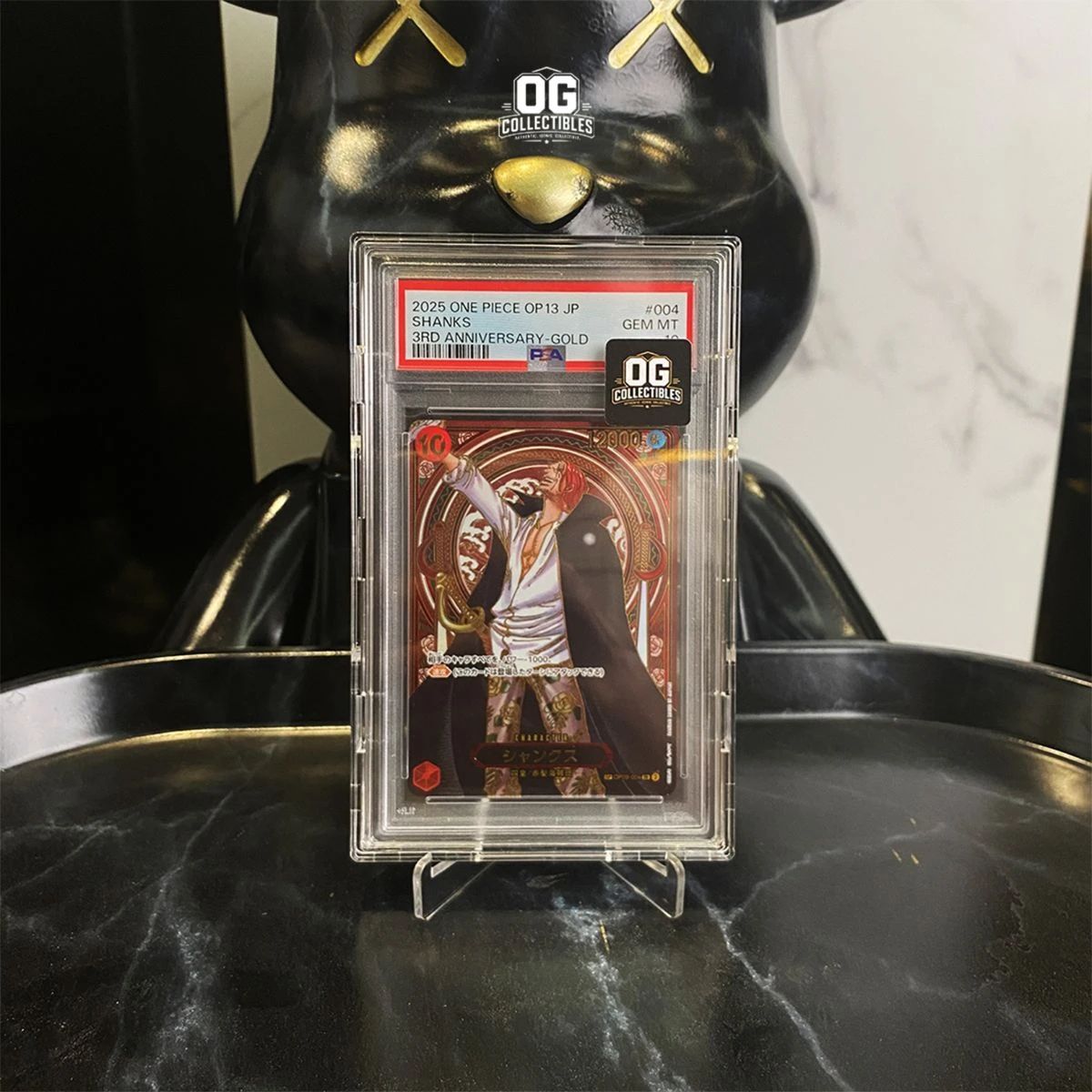 ONE PIECE SHANKS 3RD ANNIVERSARY-GOLD