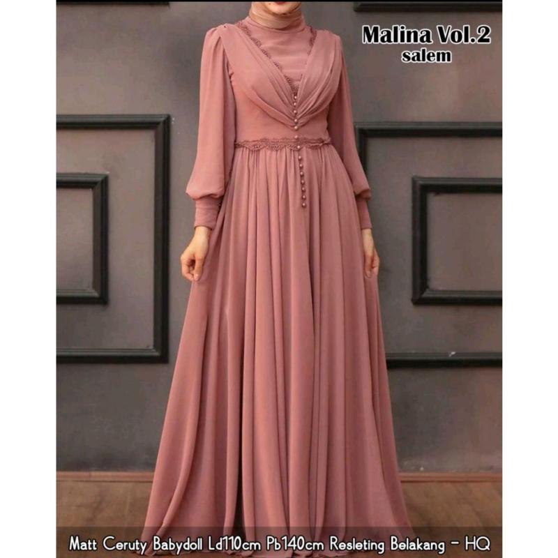 Maxi gaun sales