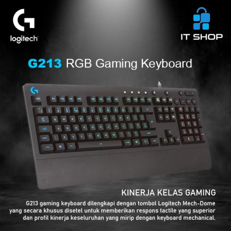 Jual Logitech G213 Rgb Gaming Keyboard Di Seller Cullen Darrel ...