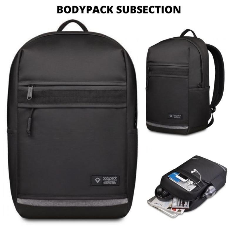 bodypack impression laptop backpack black EMPSIGN 17.3 Inch Computer for Men, 45L with USB, With Tumis commitment to quality and innovative design Arctic Hunter B00536 Laptop Backpack