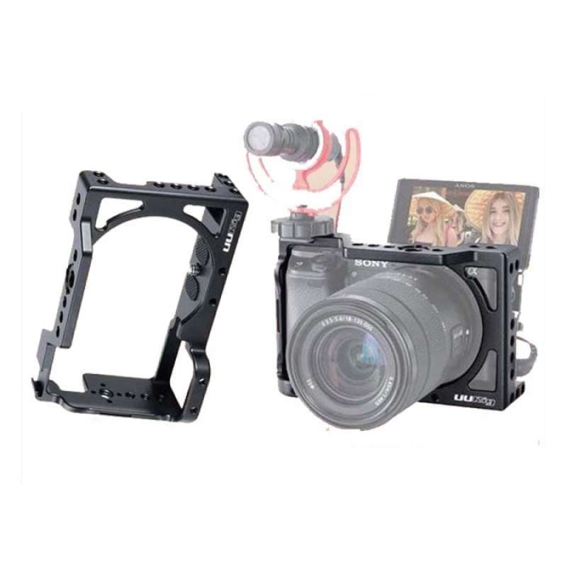 Promo Ulanzi Uurig Ca6400 Sony A6400 Rig Vlog Metal Cage Housing Case