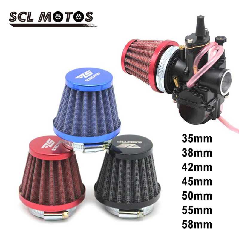 Promo Scl Motos Filter Udara Karburator Motor Universal Pipa Intake 42 ...
