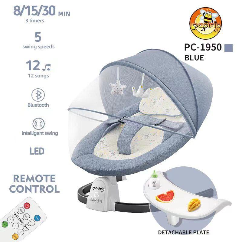 Jual Pacific Baby Swing Chair With Table Automatic Pc 1950 Kursi