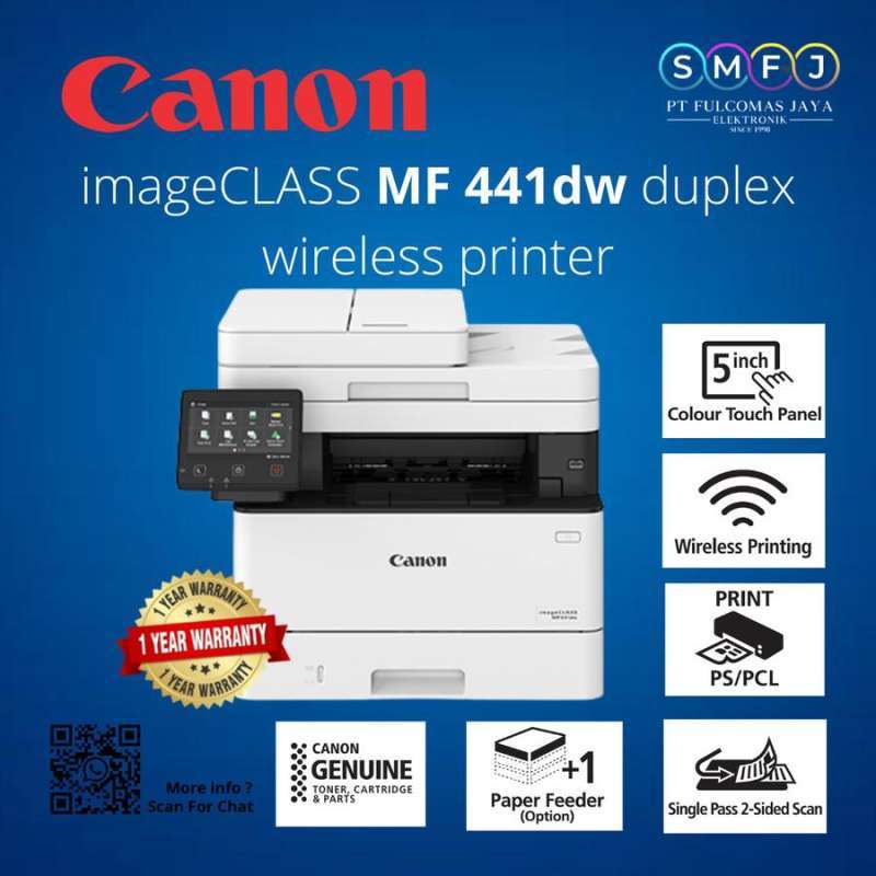 Jual Printer Canon MF441 dw A4 Laser Monokrom - MF441dw - GARANSI RESMI ...