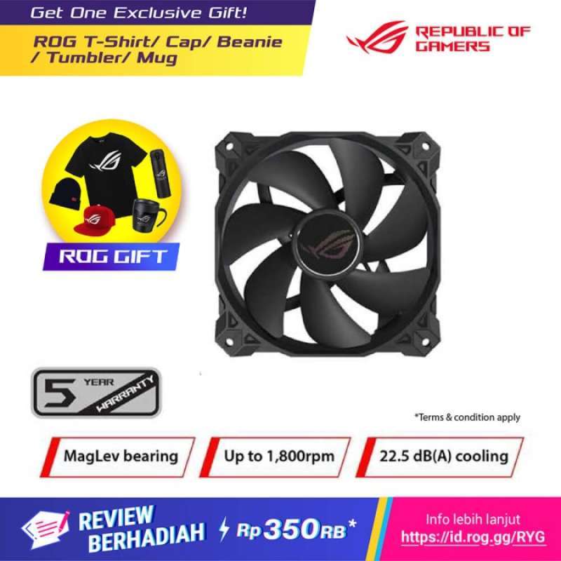 Promo Asus Rog Strix Xf 120 - 120mm Fan Case 1800rpm Diskon 23% Di ...