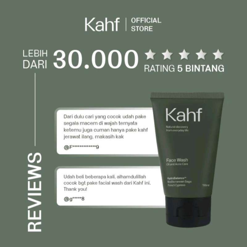 Jual KAHF FACE WASH 100 ML di Seller Daffamar20 Kuta Jaya, Kab