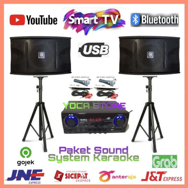 Promo Paket Sound System Karaoke Profesional Speaker 10 Inch Diskon 23