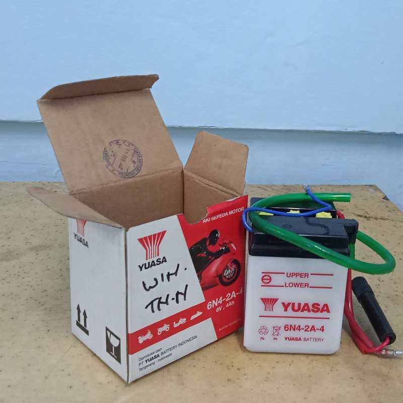 Jual Aki Motor Yuasa Win 100 6N4-2A-4 di Seller Khazanahparts - Tanjung
