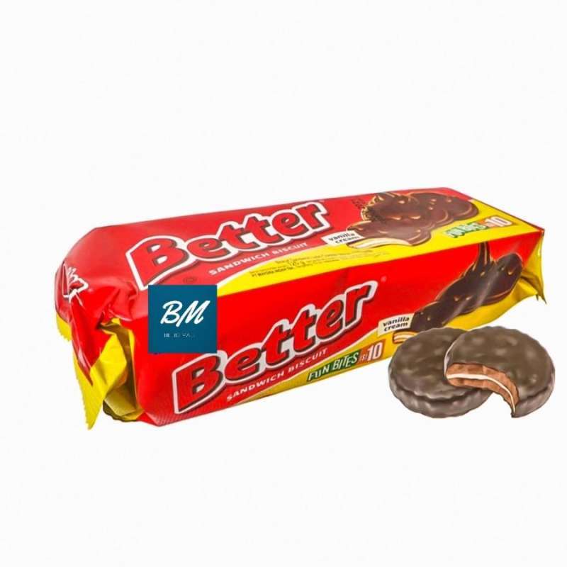 Jual Better Fun Bites 120 gr / Better Sandwich Biscuit Fun Bites isi 10 ...