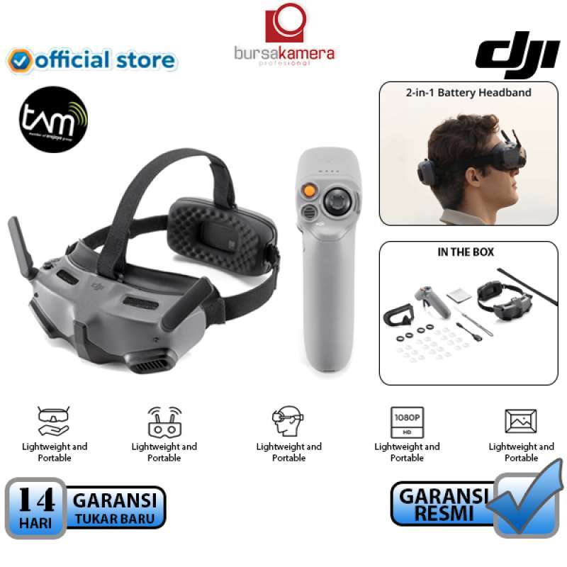Promo Dji Goggles Integra Motion Combo With Rc Motion 2 Original Resmi ...