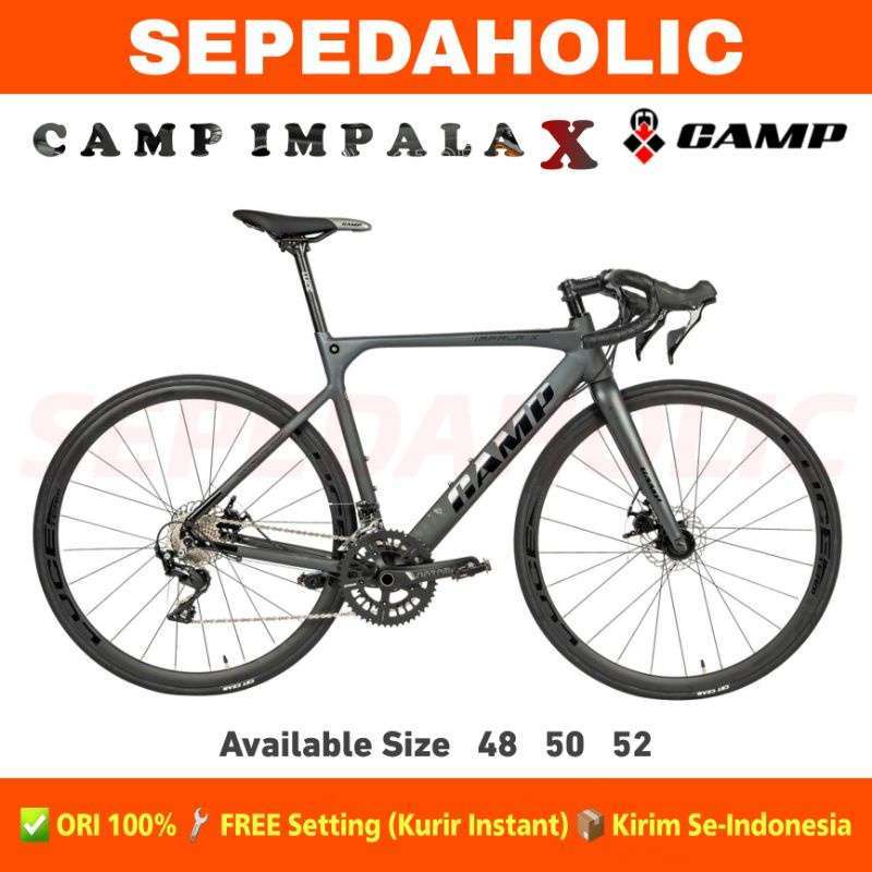 Promo Sepeda Balap Element Camp Impala X Roadbike 700c Alloy Shimano ...