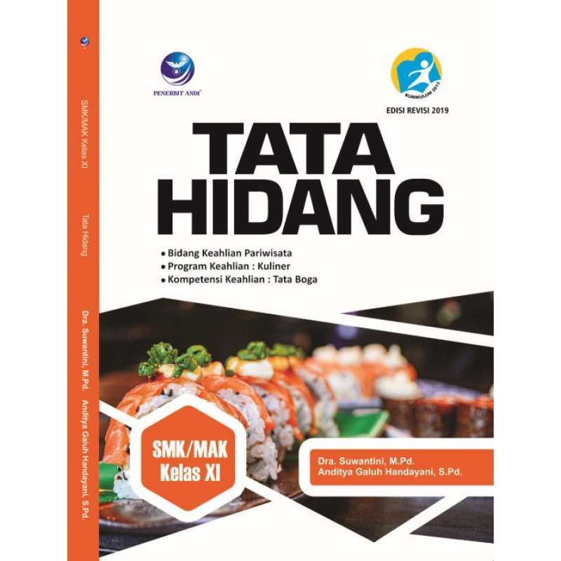 Jual Buku Tata Hidang - Pariwisata - Kuliner, Kompetensi Tata Boga SMK