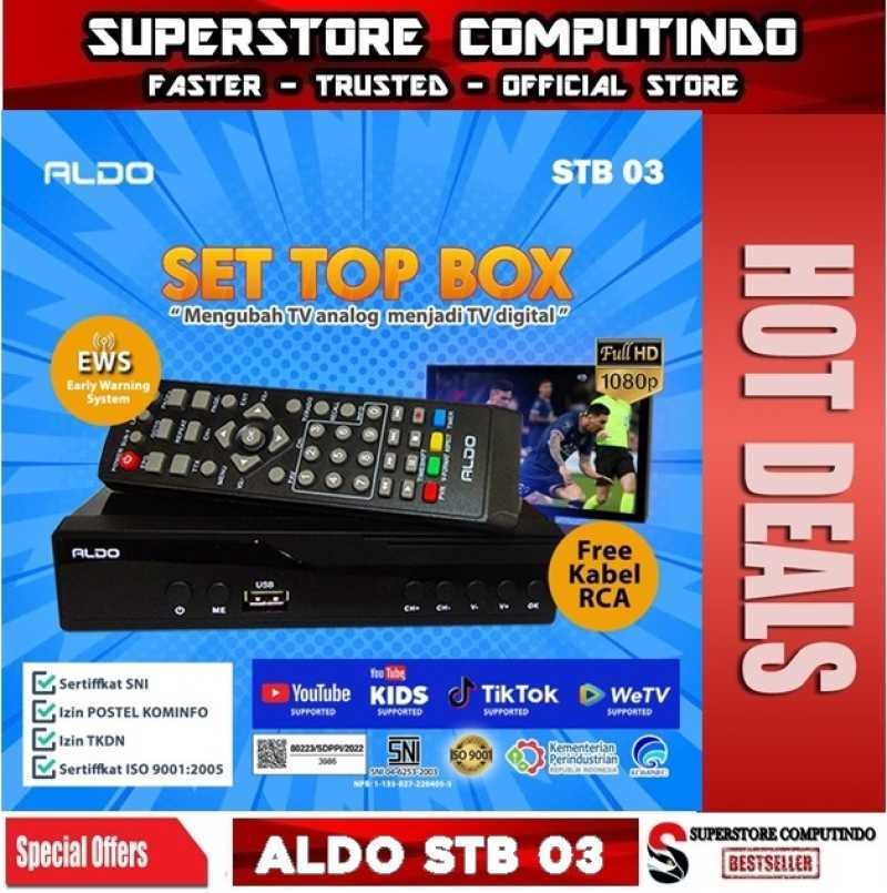 Promo Set Top Box Aldo TV Digital receiver Full HD STB Rekomendasi