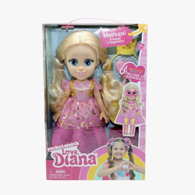 Jual POCKET WATCH LOVE DIANA DOLL DIANA ROMA di Seller Sagee Shop