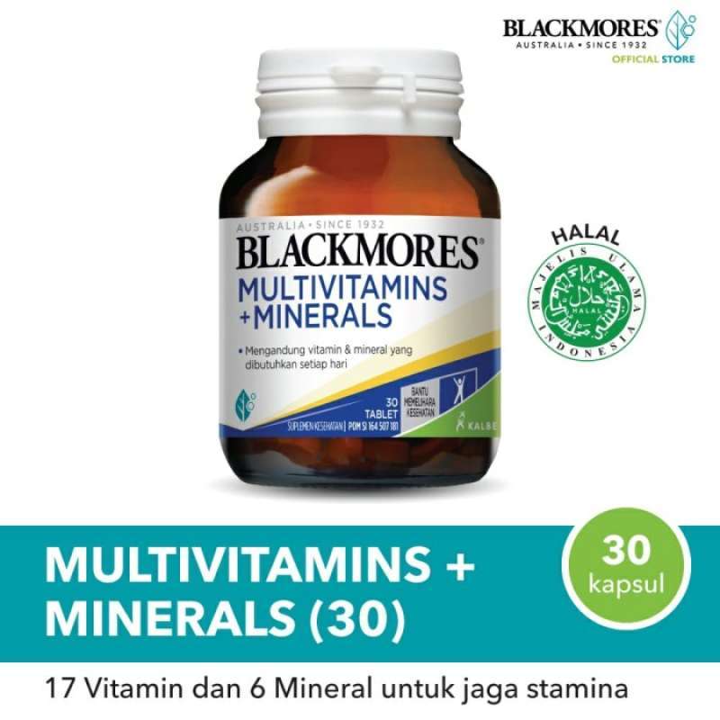 Promo Blackmores Multivitamin & Minerals Vitamin Vit A B Complex