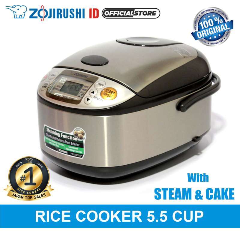 Promo Zojirushi Nstsq10 Xj Rice Cooker Digital Fuzzy Logic Stainless