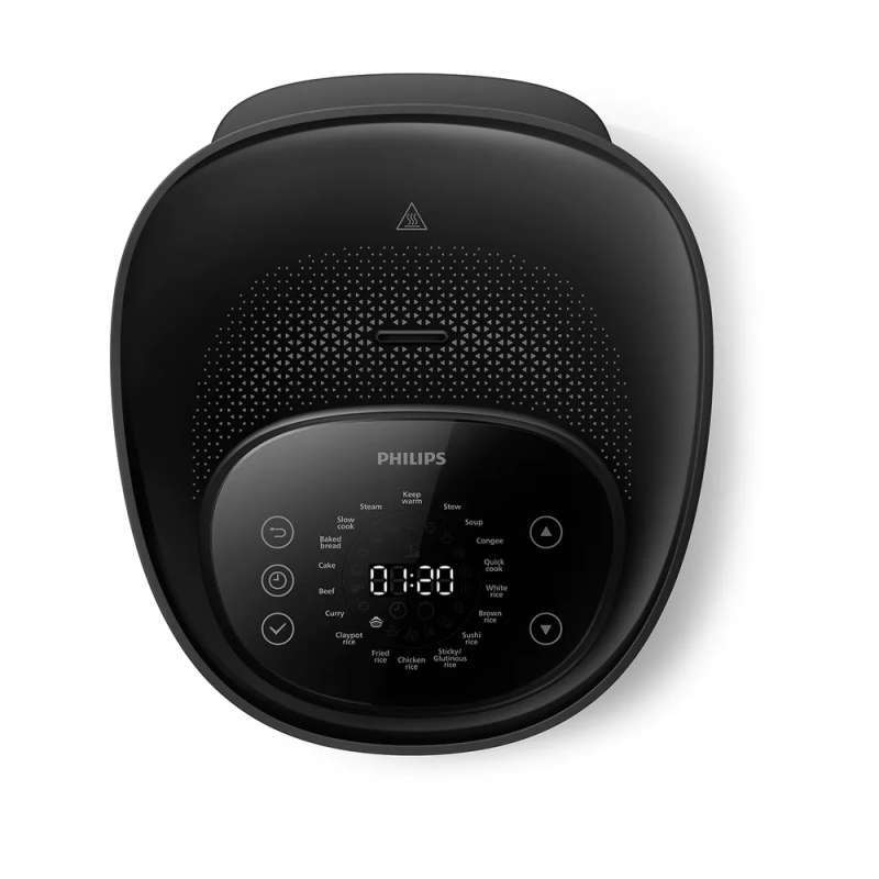 Jual Philips HD4539/30 Rice Cooker 18 Mode Menu Digital 1.8L di
