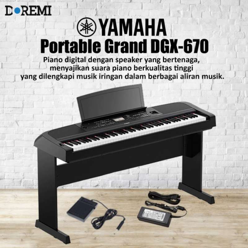 Jual Yamaha Dgx 670 / Dgx-670 / Dgx670 / Piano Digital Yamaha Dgx 670 ...