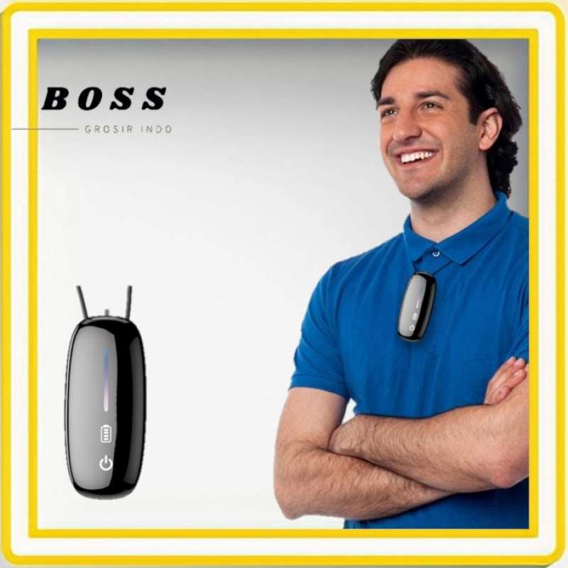 Jual Air Purifier Kalung Pembersih Udara Portabel Model Layar Sentuh Di