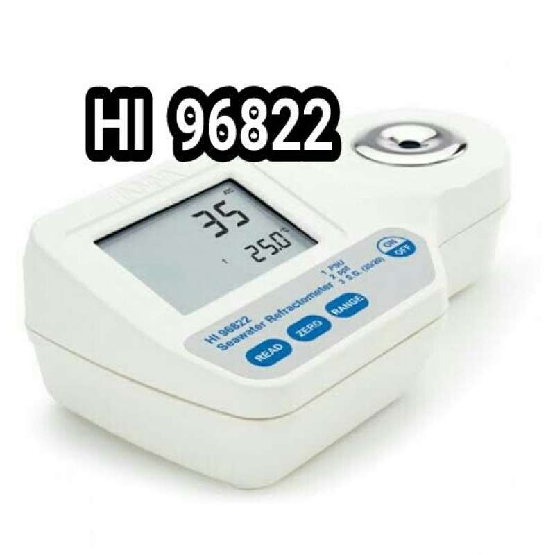 Promo Hanna Hi96822 Refractometer For Seawater Measurements/Air Laut