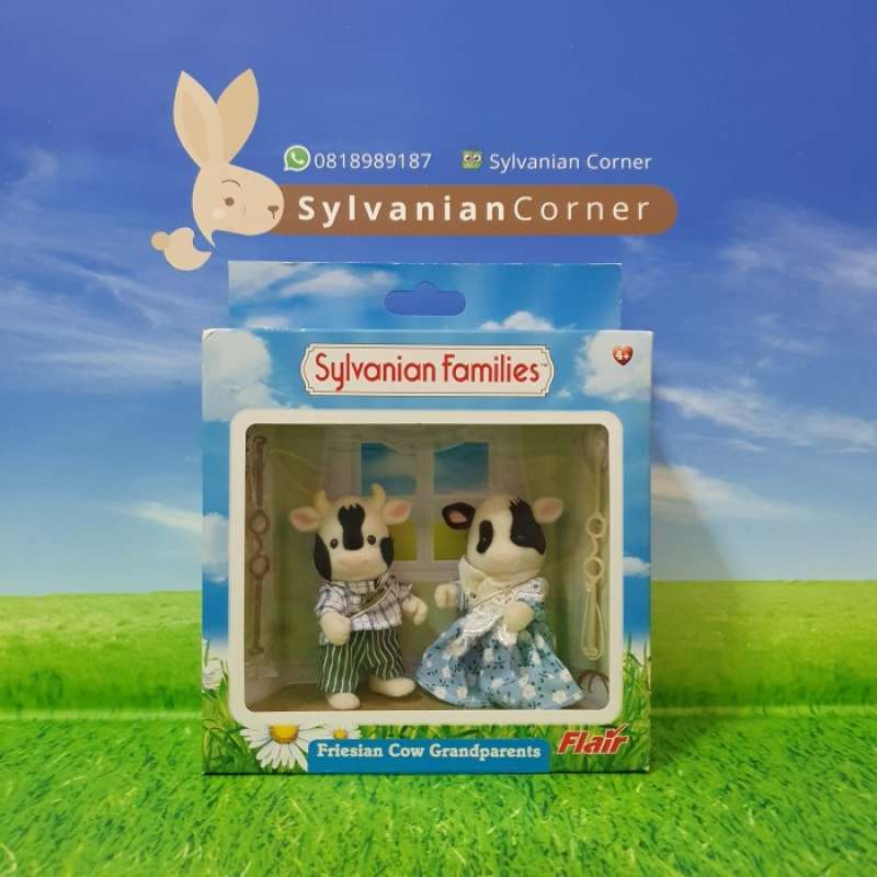 Promo Sylvanian Families Cow Grandparents Diskon 23 di Seller Indah Toys Store Tegal Alur