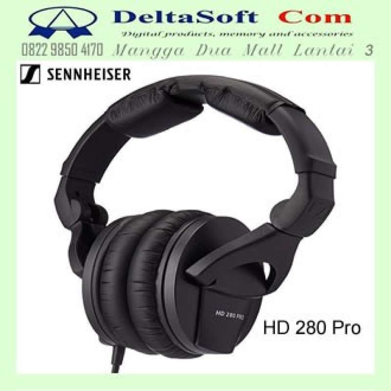 Rugged Hard Storage Case & Accessories Kit For Sennheiser HD 280 PRO, HD 380 PRO, HMD 280 PRO Headphones
