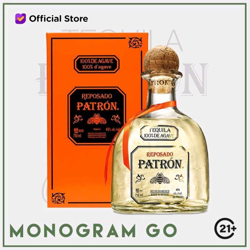 Jual Tequila Patron Reposado 750ml di Seller MONOGRAM.GO Official Store