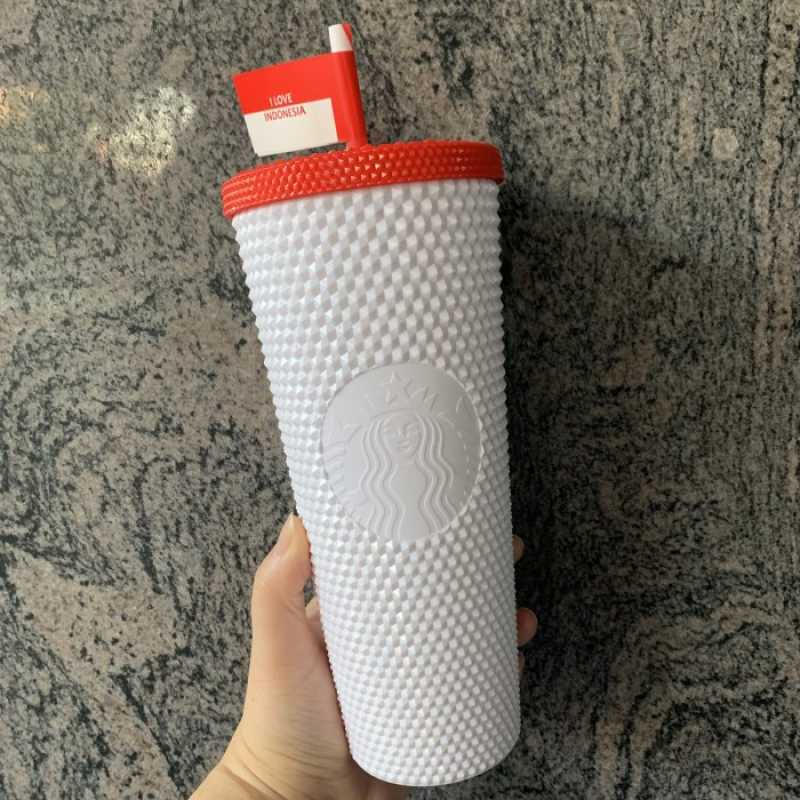 Promo Starbucks Bling Cup Tumbler Merah Putih Edisi Kemerdekaan