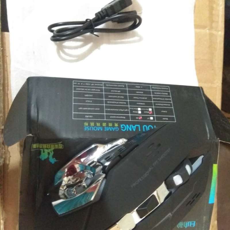 LexonElec Mouse wireless X8 ricaricabile da 2,4 GHz, silenzioso, 7