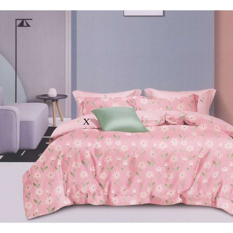 Jual Sprei set Satin Aleena / Onessa / Dalila / Royal Leaf / Kendra Roemah Sprei 160x200x30