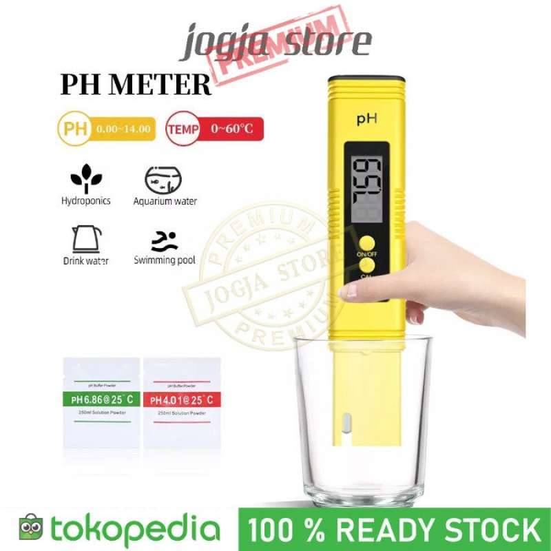 Jual PH Meter Auto Calibration Kalibrasi Otomatis Calibrate Digital Tester di Seller PESONA JKT
