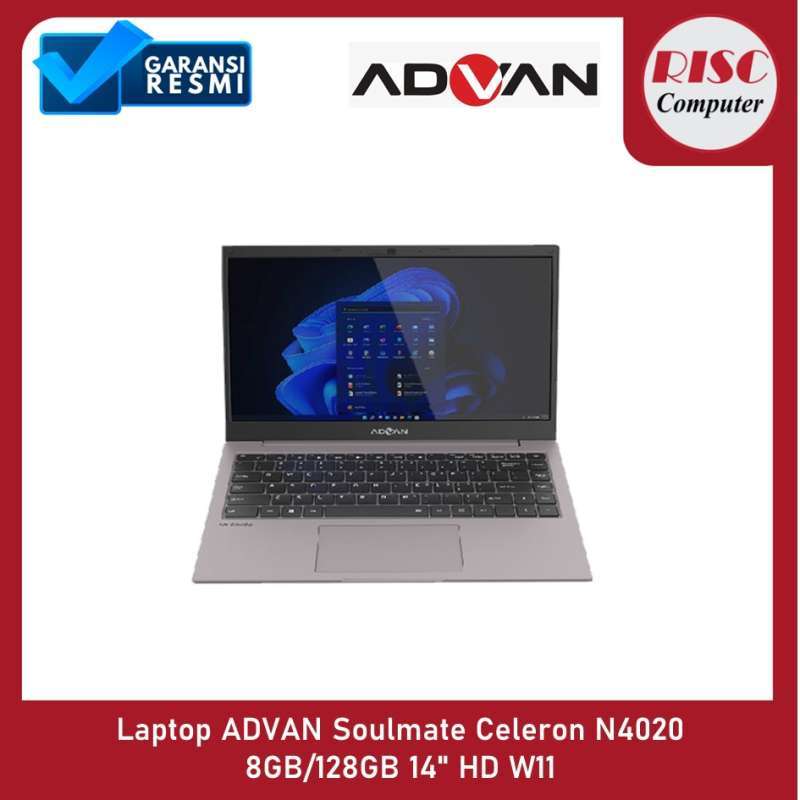 Jual Laptop Advan Soulmate Celeron N4020 8gb/128gb 14 Hd W11 Di Seller ...