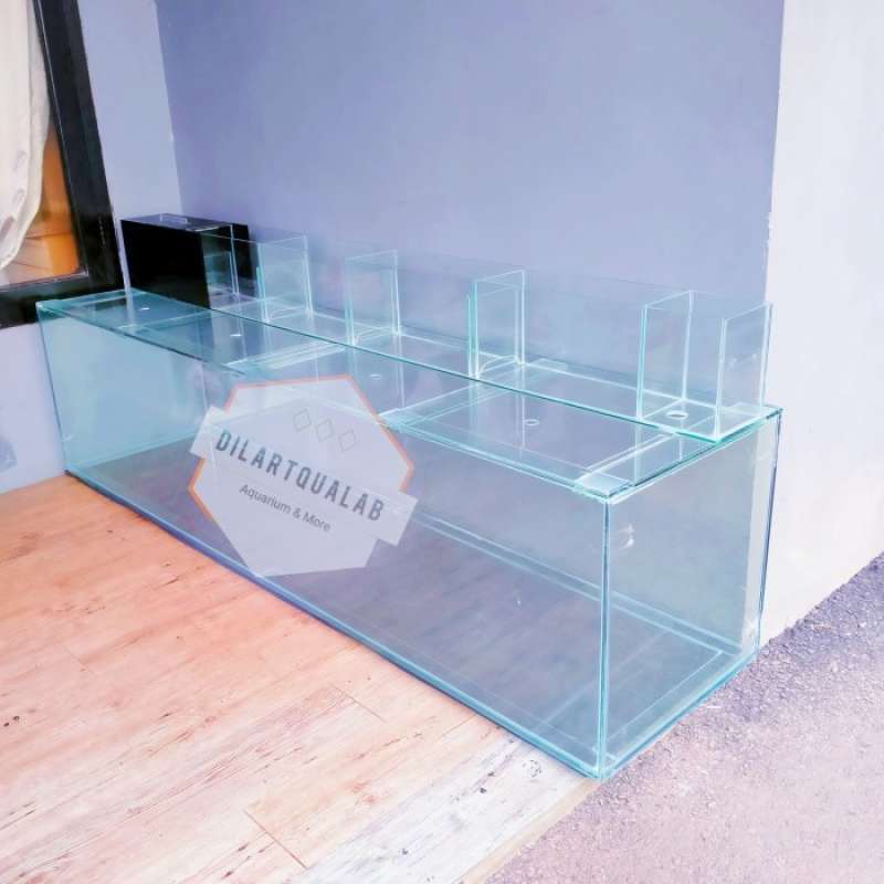 Aquarium 200x50x50 Cm – 500 Liter Inhalt, 10 Mm Glas, Durchsichtig