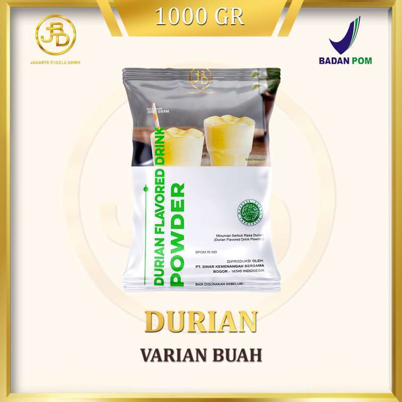Jual Bubuk Minuman Premium Durian 1Kg Jakarta Bubble Drink di Seller
