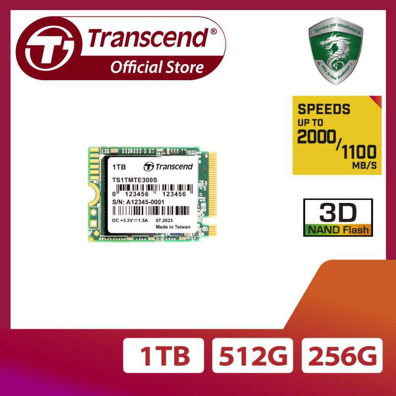Jual Transcend SSD MTE300S M.2 2230 NVMe PCIe Gen3 x4 - Ultrabook ...
