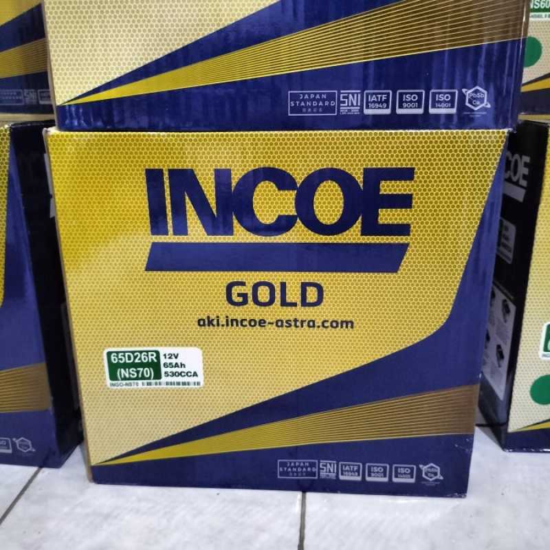 Jual Incoe Gold NS70 aki basah di Seller Zuma Storee - Kalibata, Kota