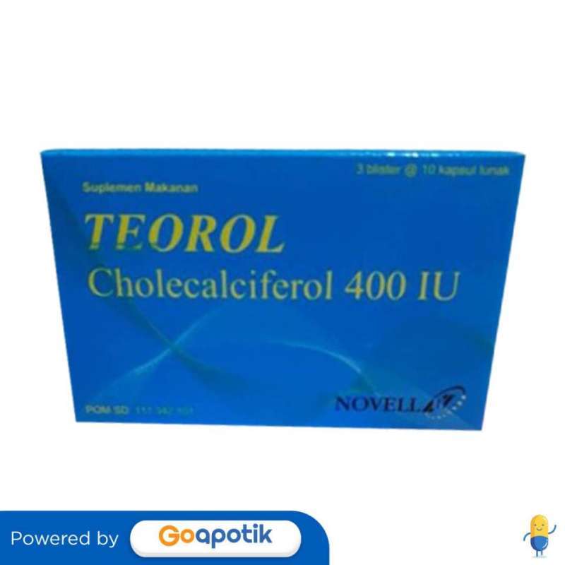 Jual Teorol 400 Iu Box 30 Kapsul Di Seller Apotek Sugih Waras Makmur ...