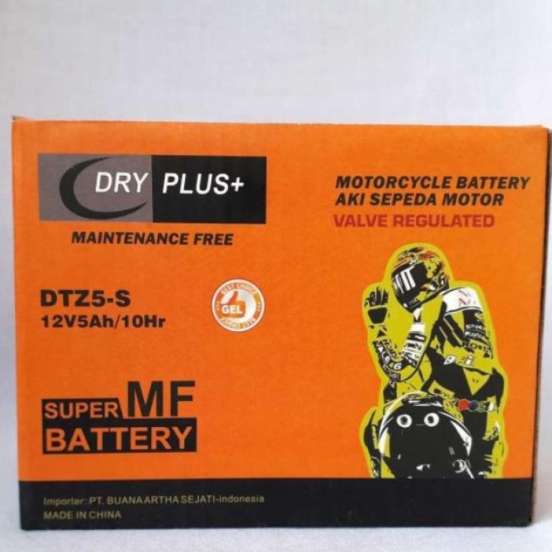 Promo Aki Motor Yamaha R15 Dryplus Gtz5S Mf (5Ah) Diskon 17% di Seller
