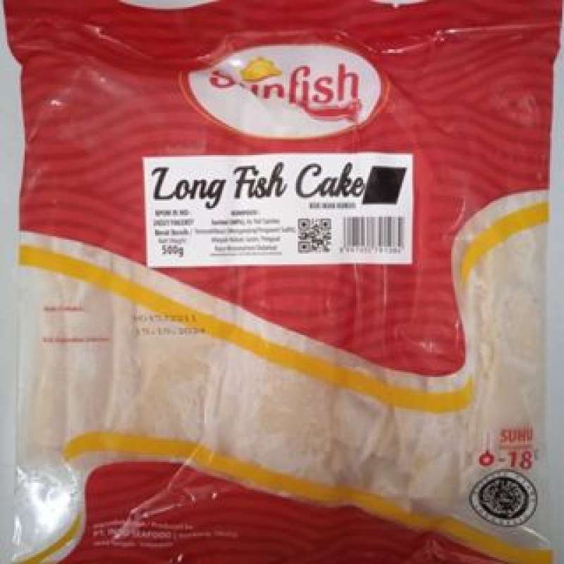 Promo Sunfish Long Fish Cake 500gr / Odeng Korea / Smallfood Frozen