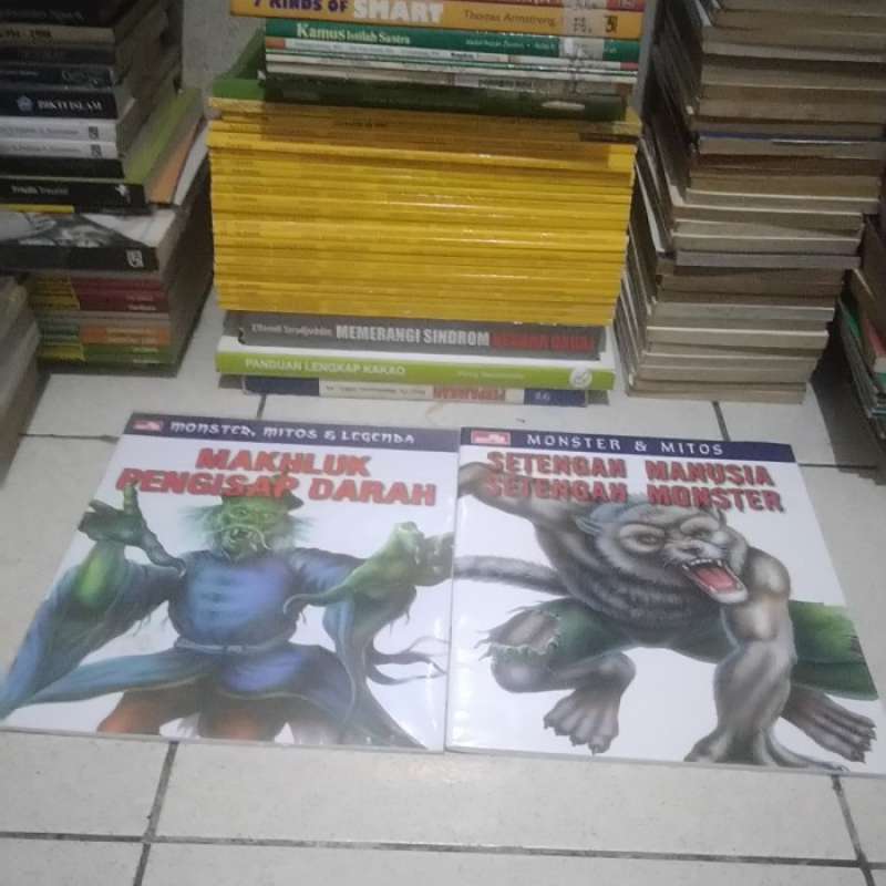 Promo Monster, Mitos Dan Legenda Dua Buku Diskon 23% di Seller SHOKA