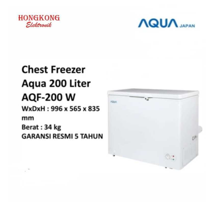Jual Chest Freezer 200 Liter Aqua AQF200 aqf200 di Seller Hongkong