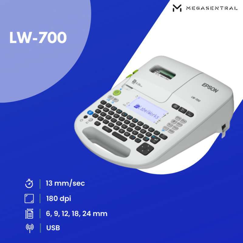 Promo Epson Label Works Lw700 Pc Connectable Label Printer Diskon 23
